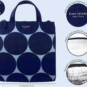 Kate Spade NY Insulated Lunch Tote - Joy Dot